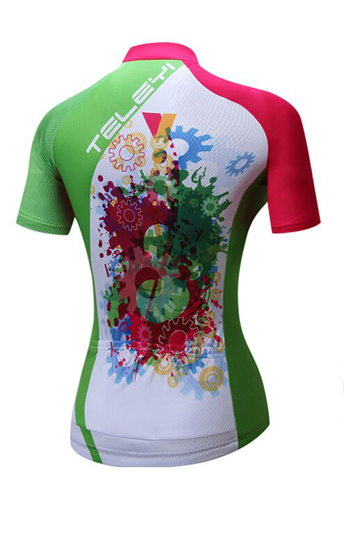 Damski komplet rowerowy z krótkim rękawem rozmiar L SPORT648 - obrazek 2