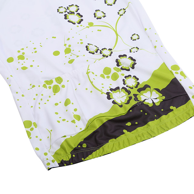 Koszulka rowerowa z nadrukiem kwiatowym rozm. XL - obrazek 7