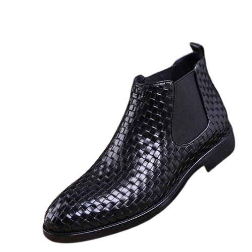 CZARNE BOTKI MĘSKIE ROZMIAR 42