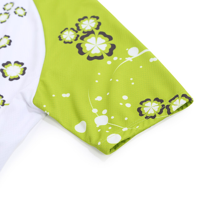 Koszulka rowerowa z nadrukiem kwiatowym rozm. XL - obrazek 5