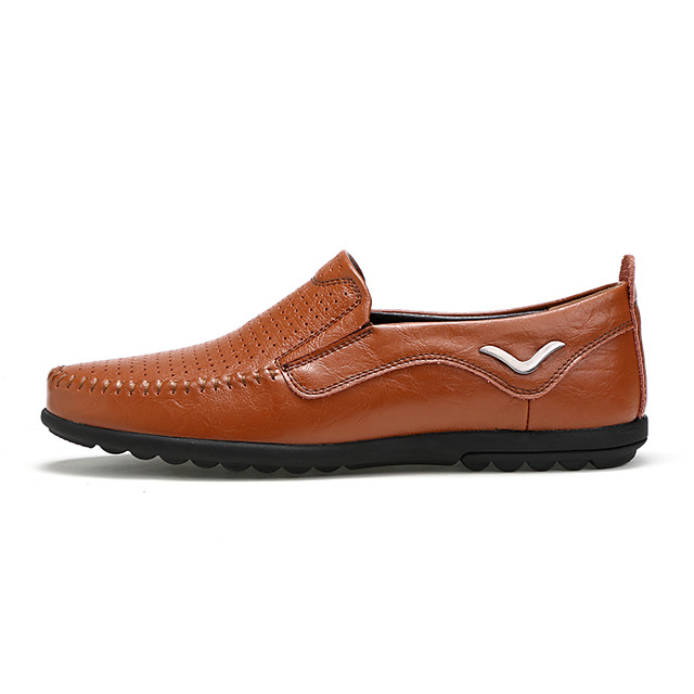 BUTY MĘSKIE MOKASYNY EKOSKÓRY ROZMIAR 44 - obrazek 3