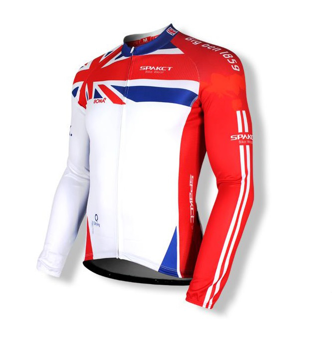 Koszulka rowerowa z długim rękawem BONA rozm.S