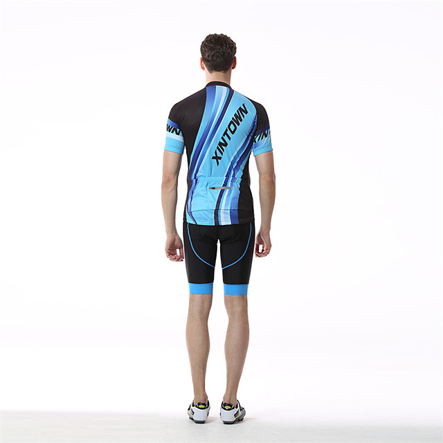 Męska koszulka rowerowa z krótkim rękawem L - obrazek 4