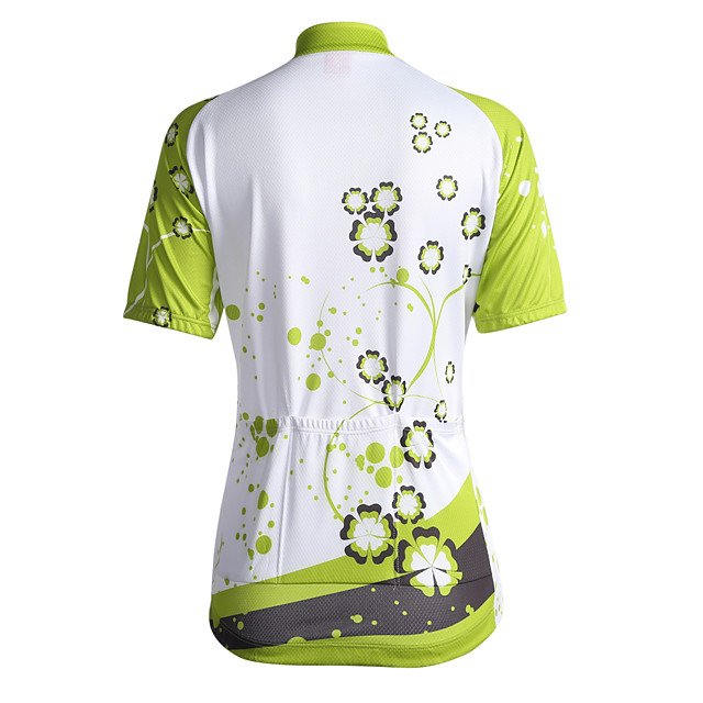 Koszulka rowerowa z nadrukiem kwiatowym rozm. XL - obrazek 3