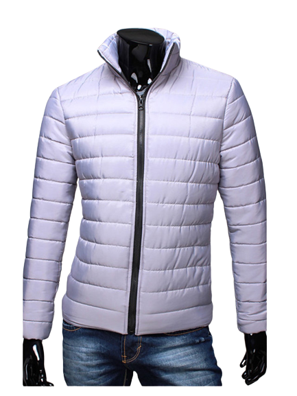 Kurtka męska pikowana szara