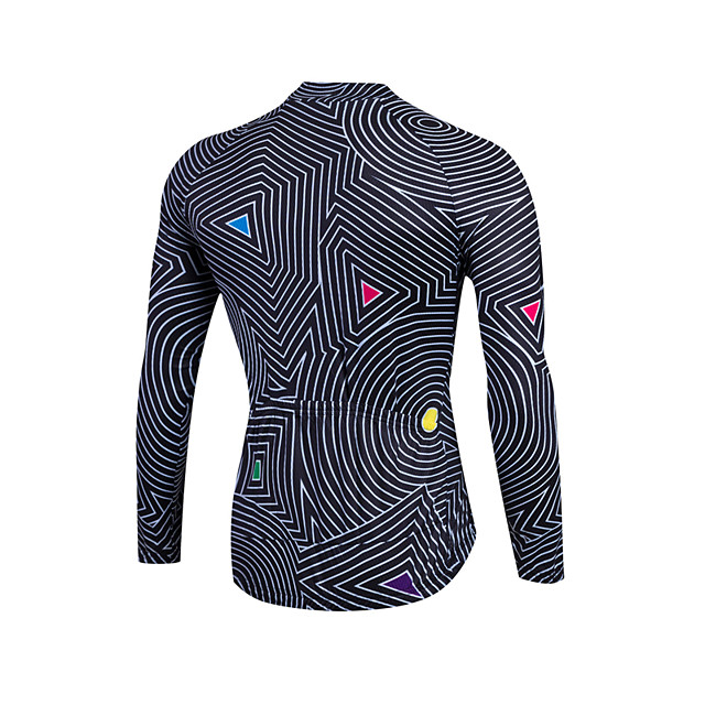 Męski komplet rowerowy z długim rękawem M - obrazek 3