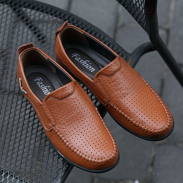 BUTY MĘSKIE MOKASYNY EKOSKÓRY ROZMIAR 44 - obrazek 4