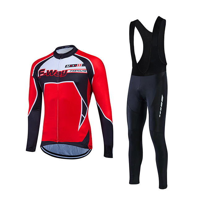 FASTCUTE Komplet rowerowy z długim rękawem