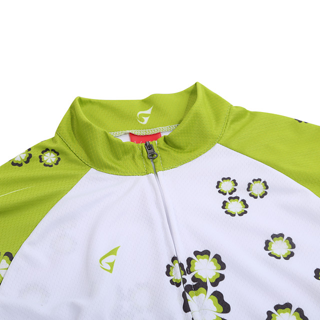 Koszulka rowerowa z nadrukiem kwiatowym rozm. XL - obrazek 4