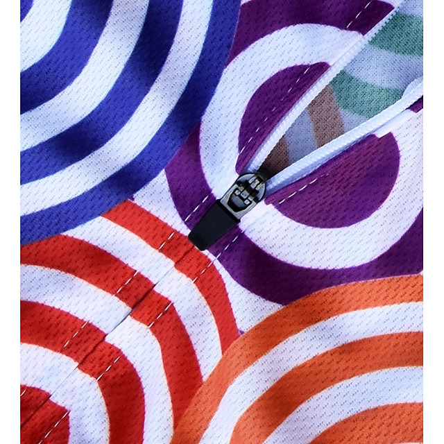 Damska koszulka rowerowa z krótkim rękawem M - obrazek 3