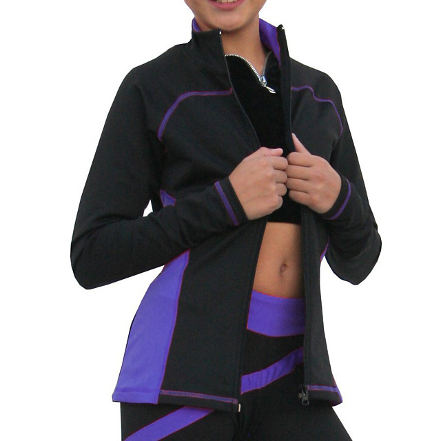 Polarowa kurtka łyżwiarska damska