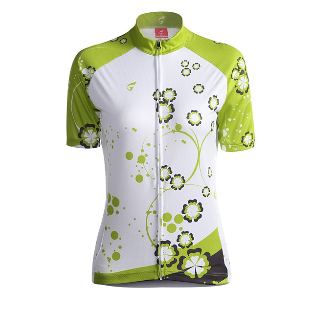 Koszulka rowerowa z nadrukiem kwiatowym rozm. XL