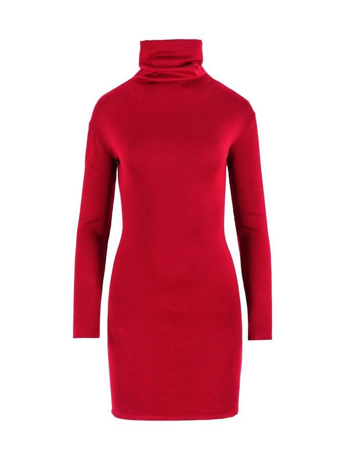 Damska sukienka Wendy z golfem - obrazek 2