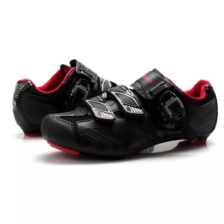 TIEBAO Buty rowerowe wpinane w pedały - obrazek 2