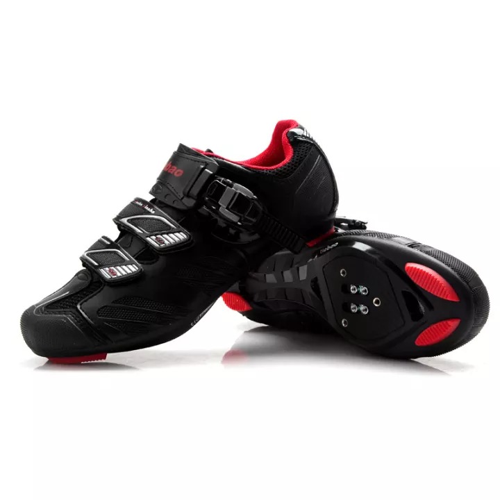 TIEBAO Buty rowerowe wpinane w pedały - obrazek 3