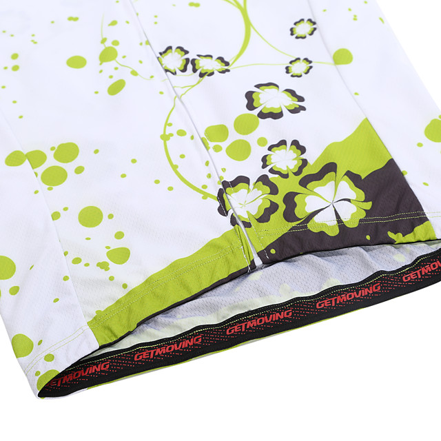 Koszulka rowerowa z nadrukiem kwiatowym rozm. XL - obrazek 6