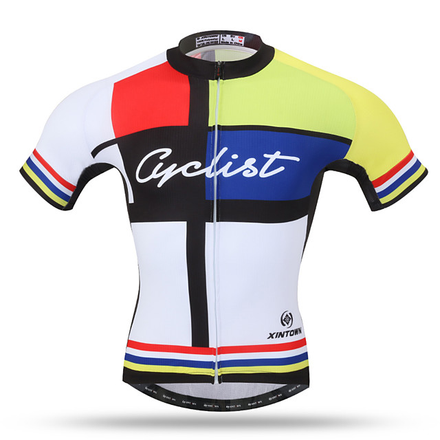 Męska koszulka rowerowa z krótkim rękawem CYCLIST