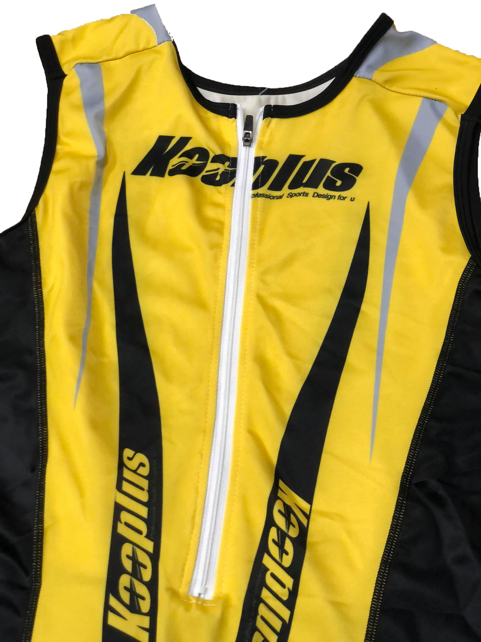 Męski kombinezon rowerowy bez rękawów rozmiar XL - obrazek 2