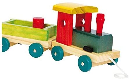 Drewniana lokomotywa small foot 1128 - obrazek 2