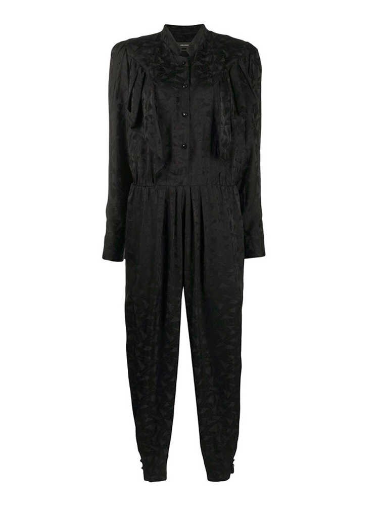 Elegancki damski kombinezon czarny - obrazek 5