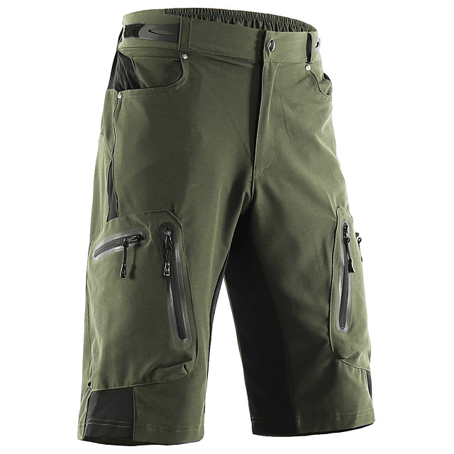 Męskie ZIELONE spodenki rowerowe wysokiej jakości - obrazek 2