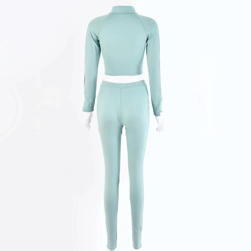 Damski zestaw sportowy dwuczęściowy rozmiar S - obrazek 4