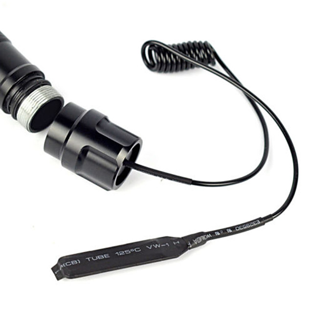 Latarka LED turystyczna czarna 6000 Im - obrazek 2