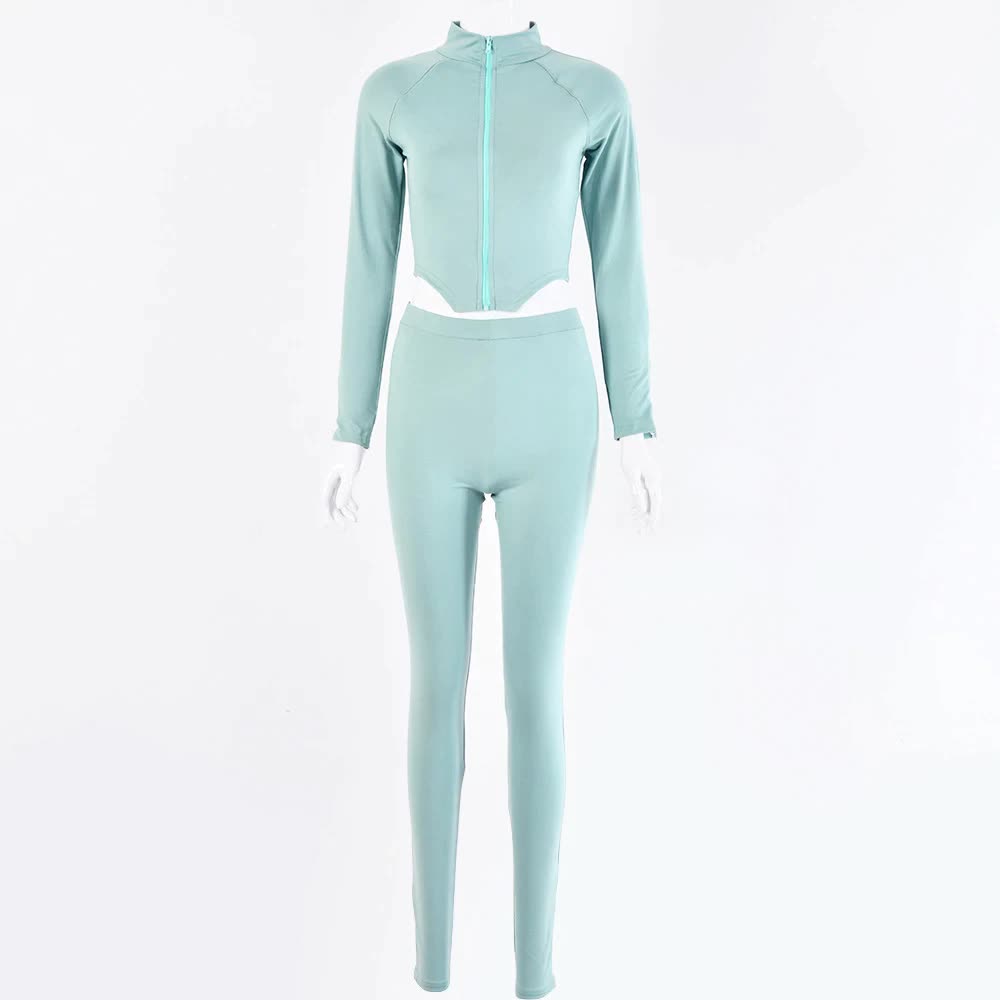 Damski zestaw sportowy dwuczęściowy rozmiar S - obrazek 3