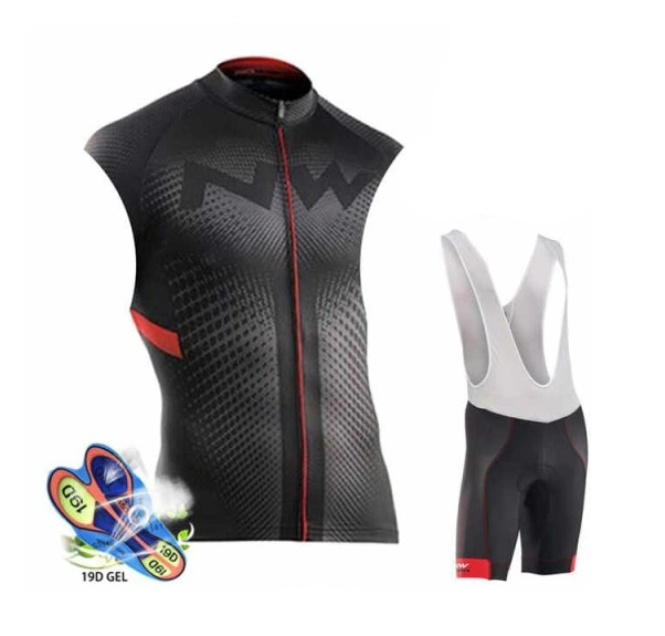 Komplet letni rowerowy bez rękawów NW