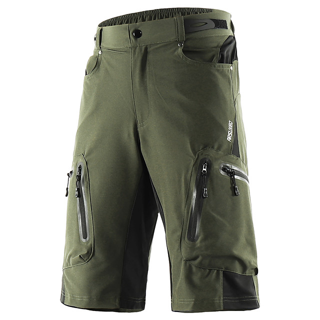 Męskie ZIELONE spodenki rowerowe wysokiej jakości - obrazek 3