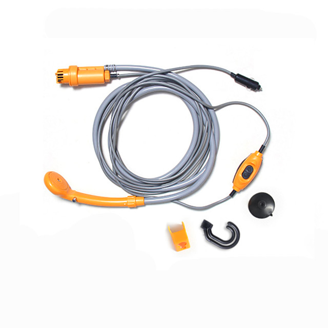 Prysznic kempingowy zewnętrzny z pompką 12V - obrazek 2