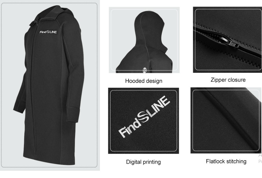 Kurtka noeporenowa do nurkowania Find LINE - obrazek 5