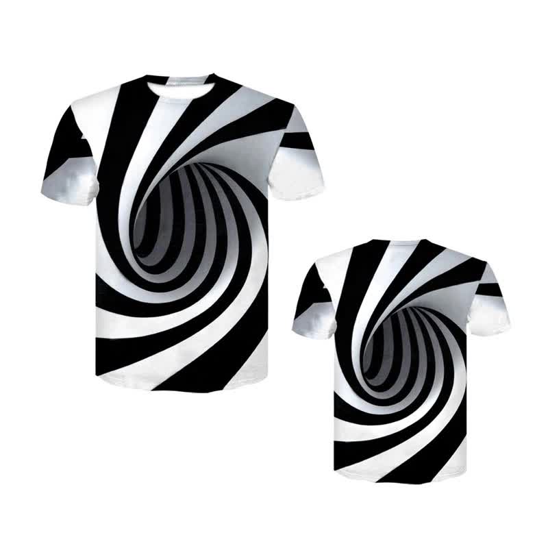 Męska koszulka z nadrukiem 3D - obrazek 2