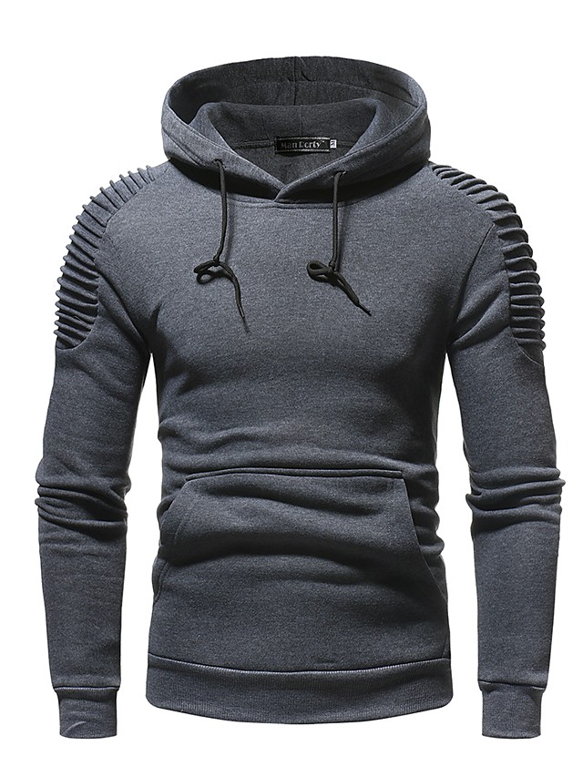 Męska bluza bawełniana w kolorze szarym