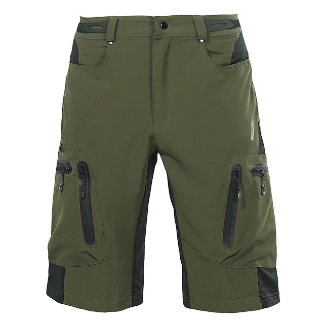 Męskie ZIELONE spodenki rowerowe wysokiej jakości - obrazek 4