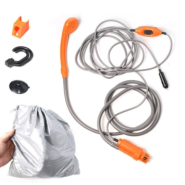 Prysznic kempingowy zewnętrzny z pompką 12V