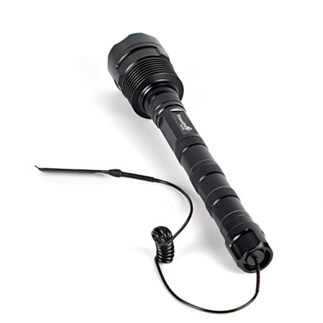 Latarka LED turystyczna czarna 6000 Im - obrazek 4