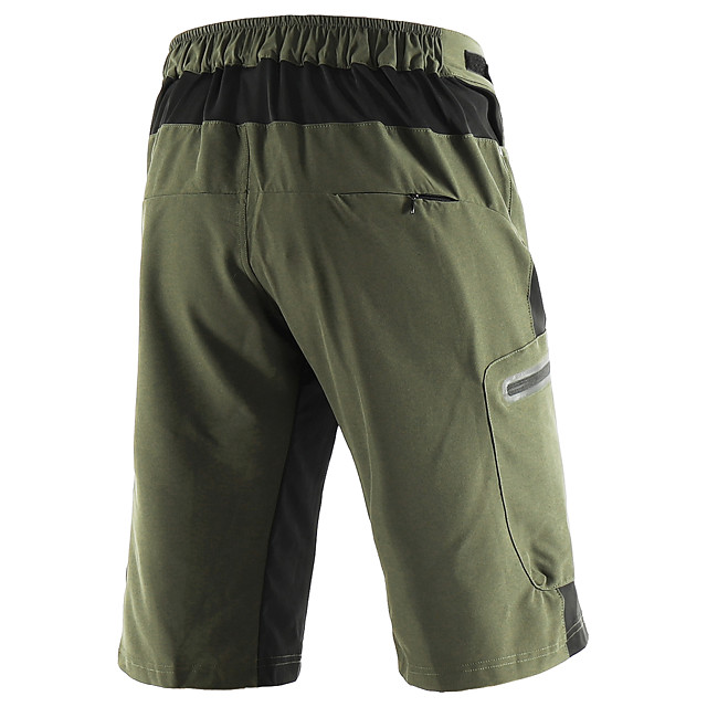 Męskie ZIELONE spodenki rowerowe wysokiej jakości - obrazek 6