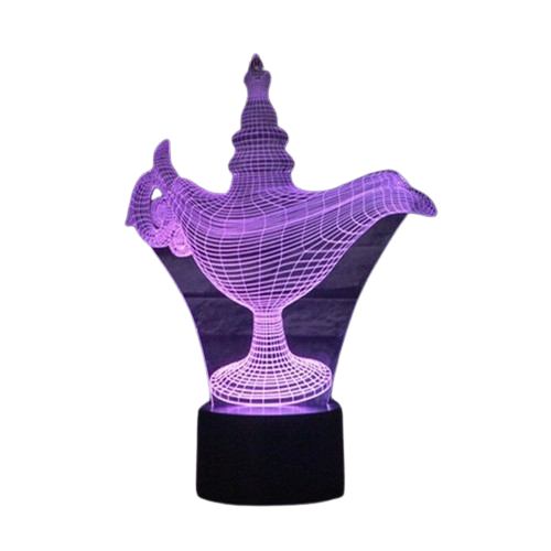 Lampka LED 3D ALADYN