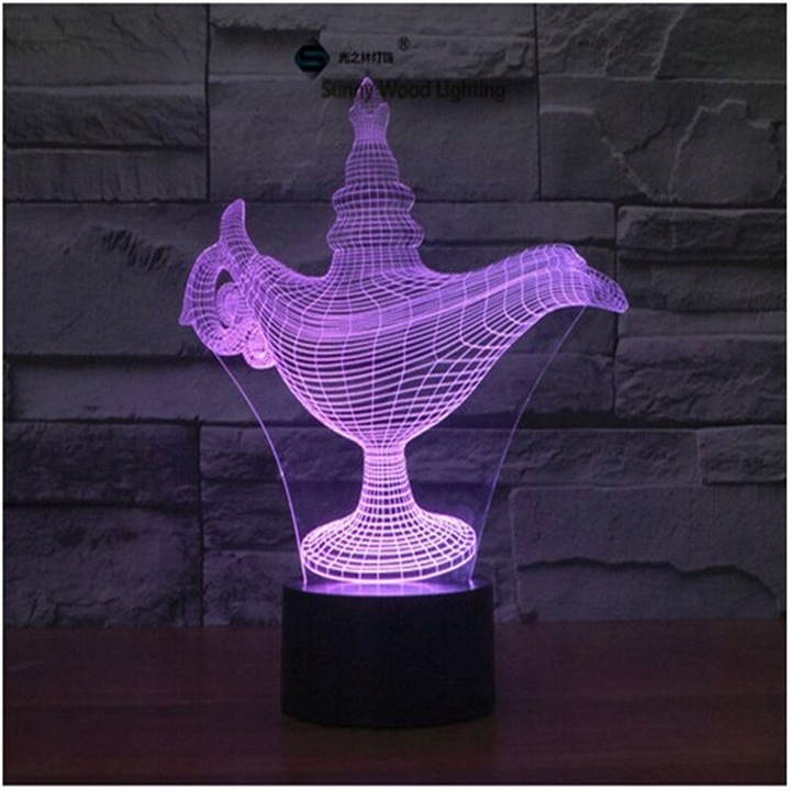 Lampka LED 3D ALADYN - obrazek 3