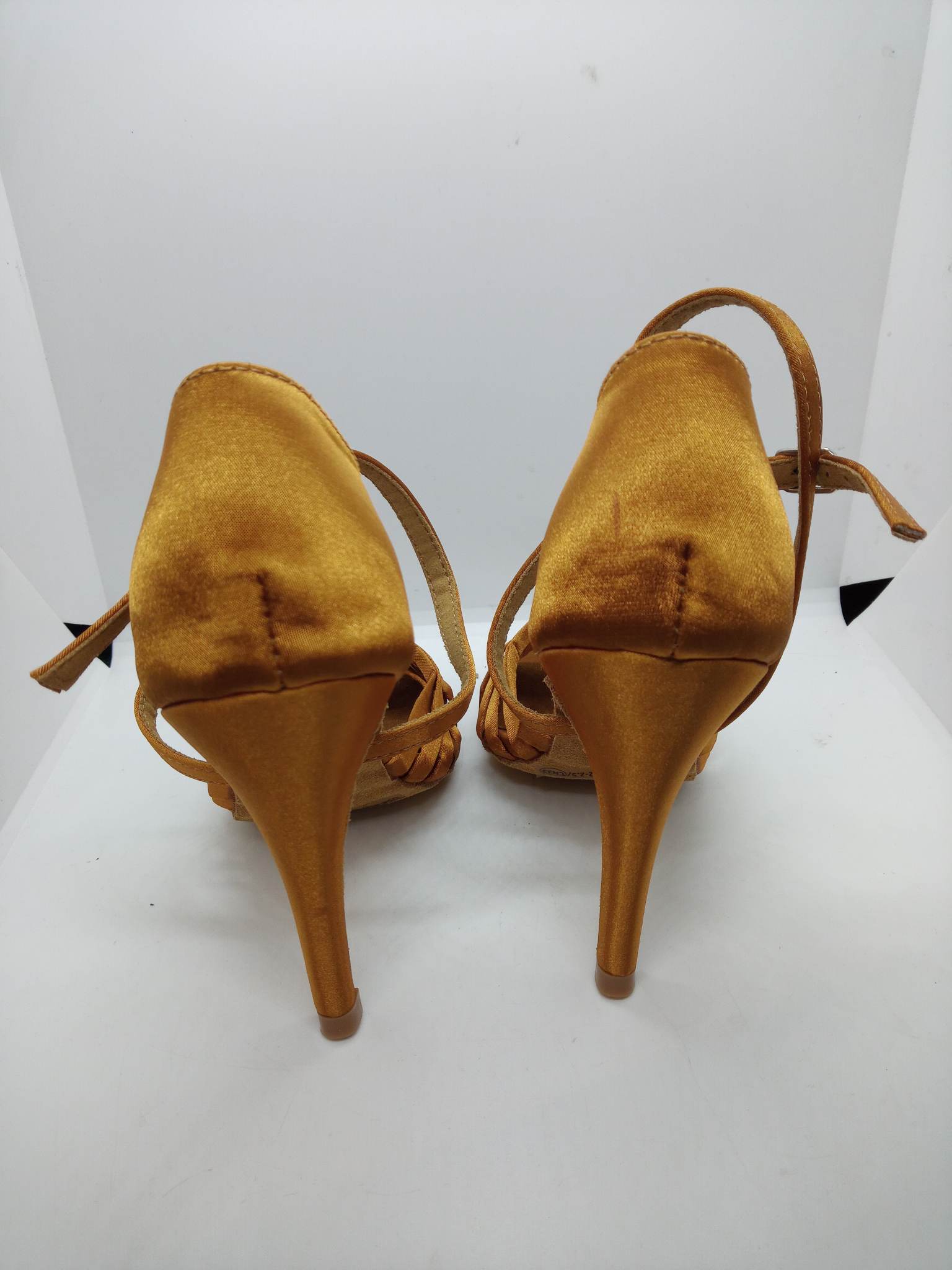 Damskie buty do tańca miedziane - obrazek 3