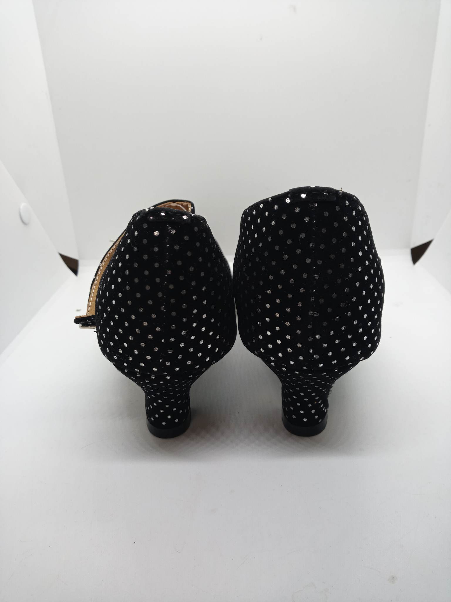 Damskie buty do tańca w groszki - obrazek 3