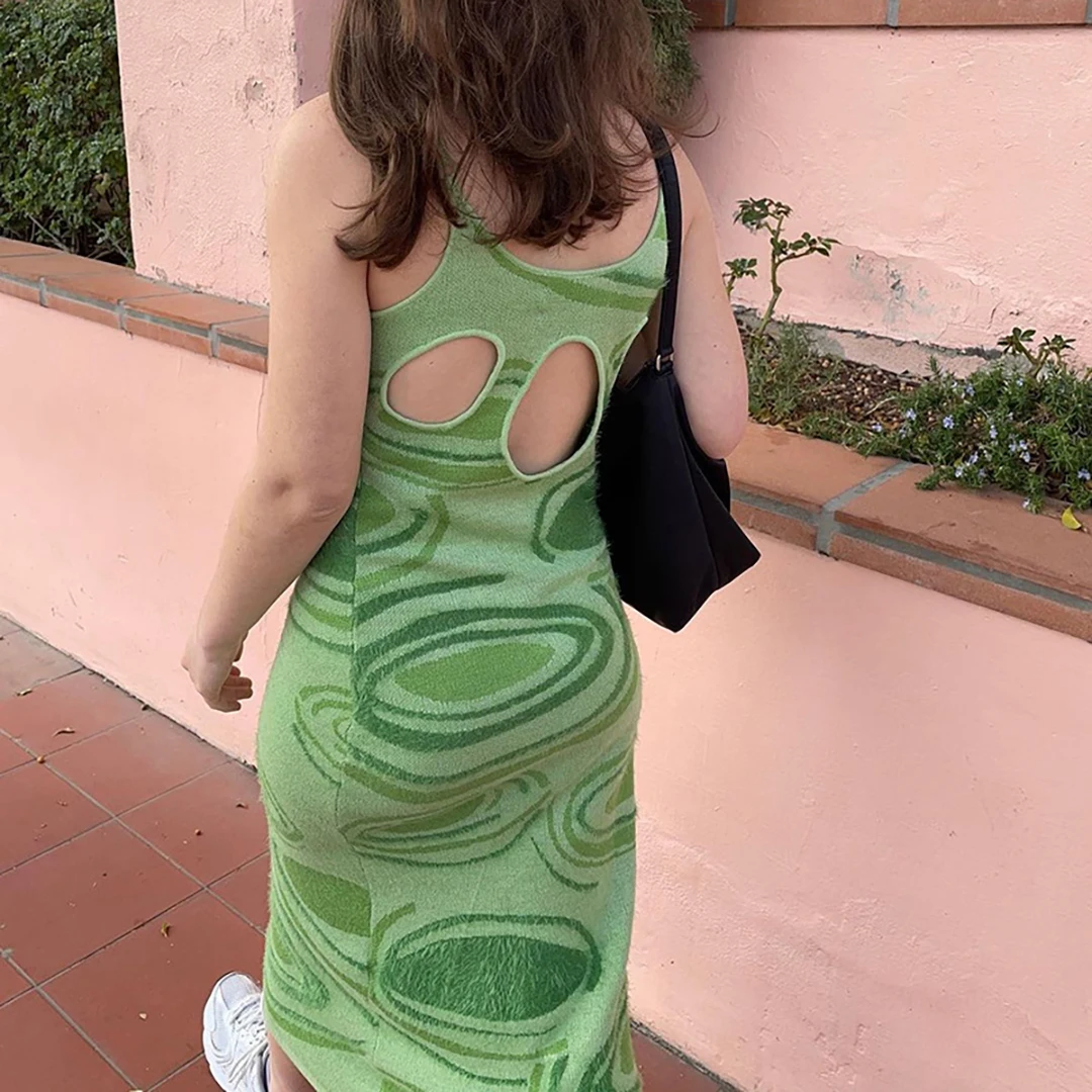 Sukienka midi damska - obrazek 6