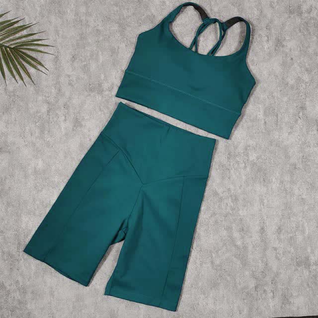 Damski dwuczęściowy komplet fitness - obrazek 2
