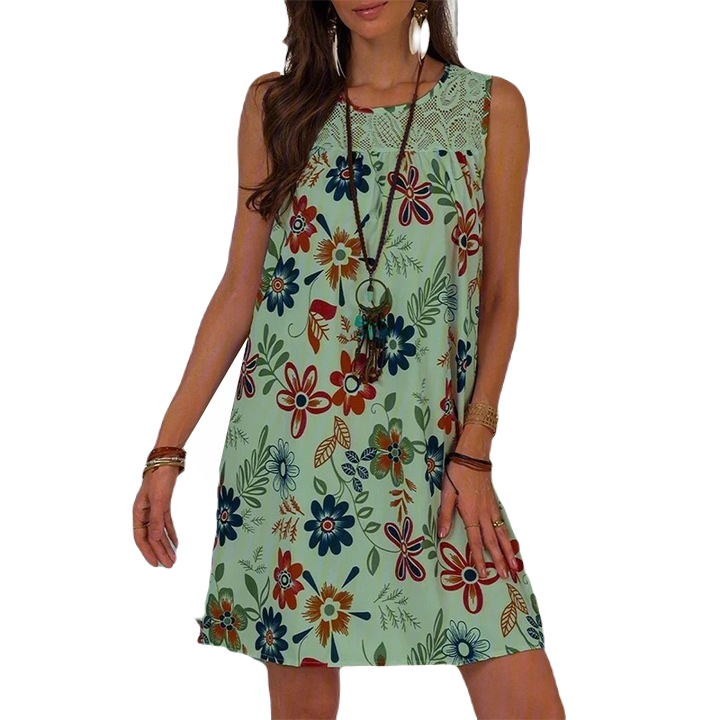 Sukienka damska letnia w kwiaty