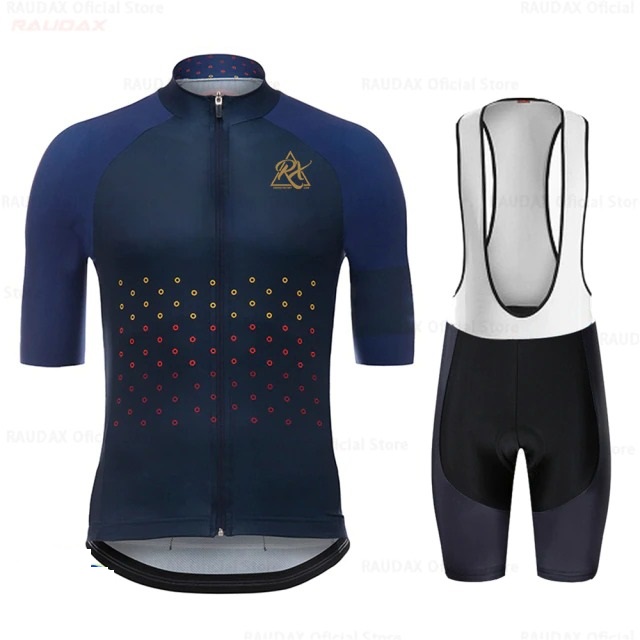 Męski komplet rowerowy z krótkim rękawem RX