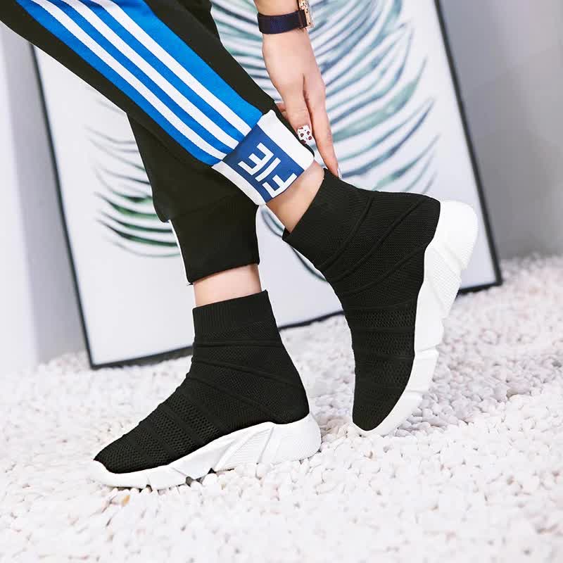 Damskie sportowe buty za kostkę - obrazek 3