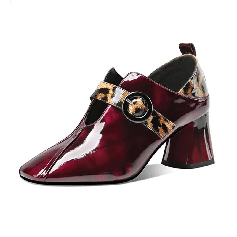 Damskie eleganckie półbuty lakierowane rozm.39