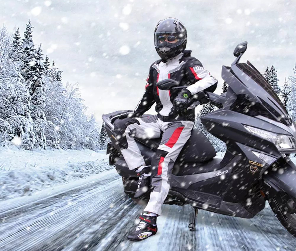 Riding Tribe spodnie motocrossowe spodnie motocyklowe wiatroszczelne ochronne - obrazek 3