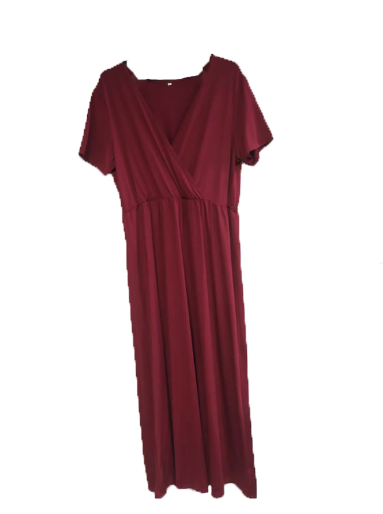 Damska luźna sukienka maxi